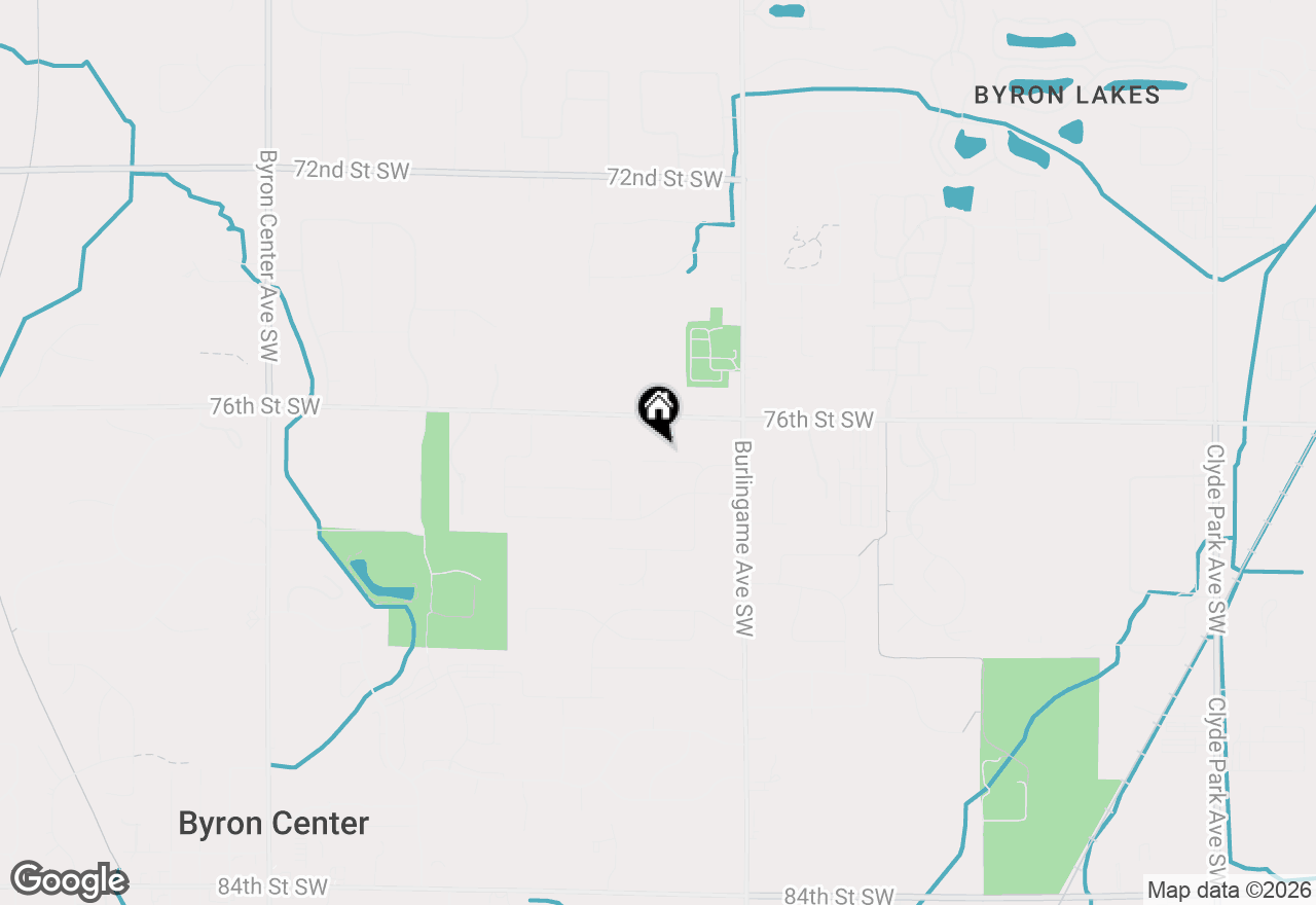 Map of 1745 Westminster Court Sw, Byron Center, MI 49315