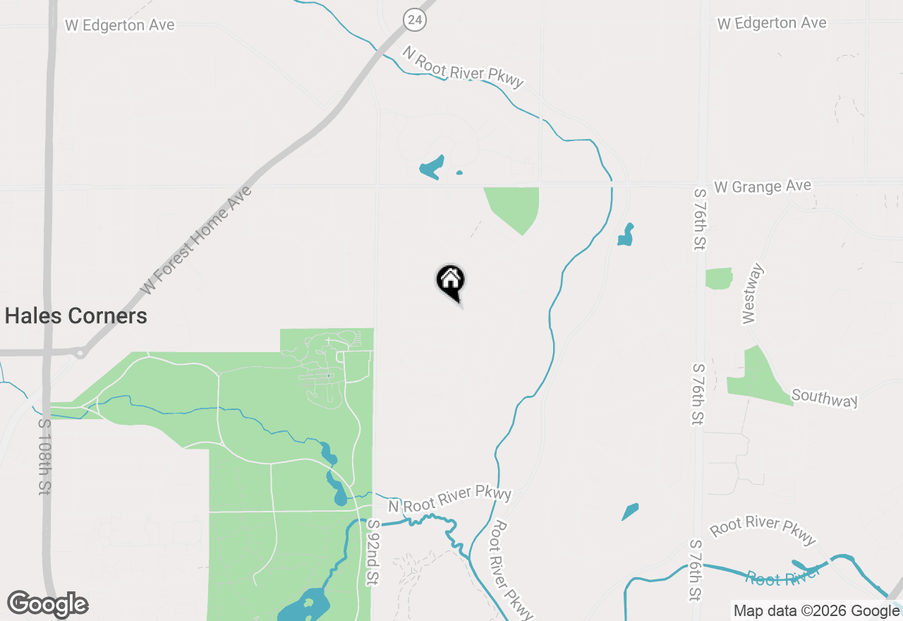 Map of 8807 Greenhill Ln, Greendale, WI 53129