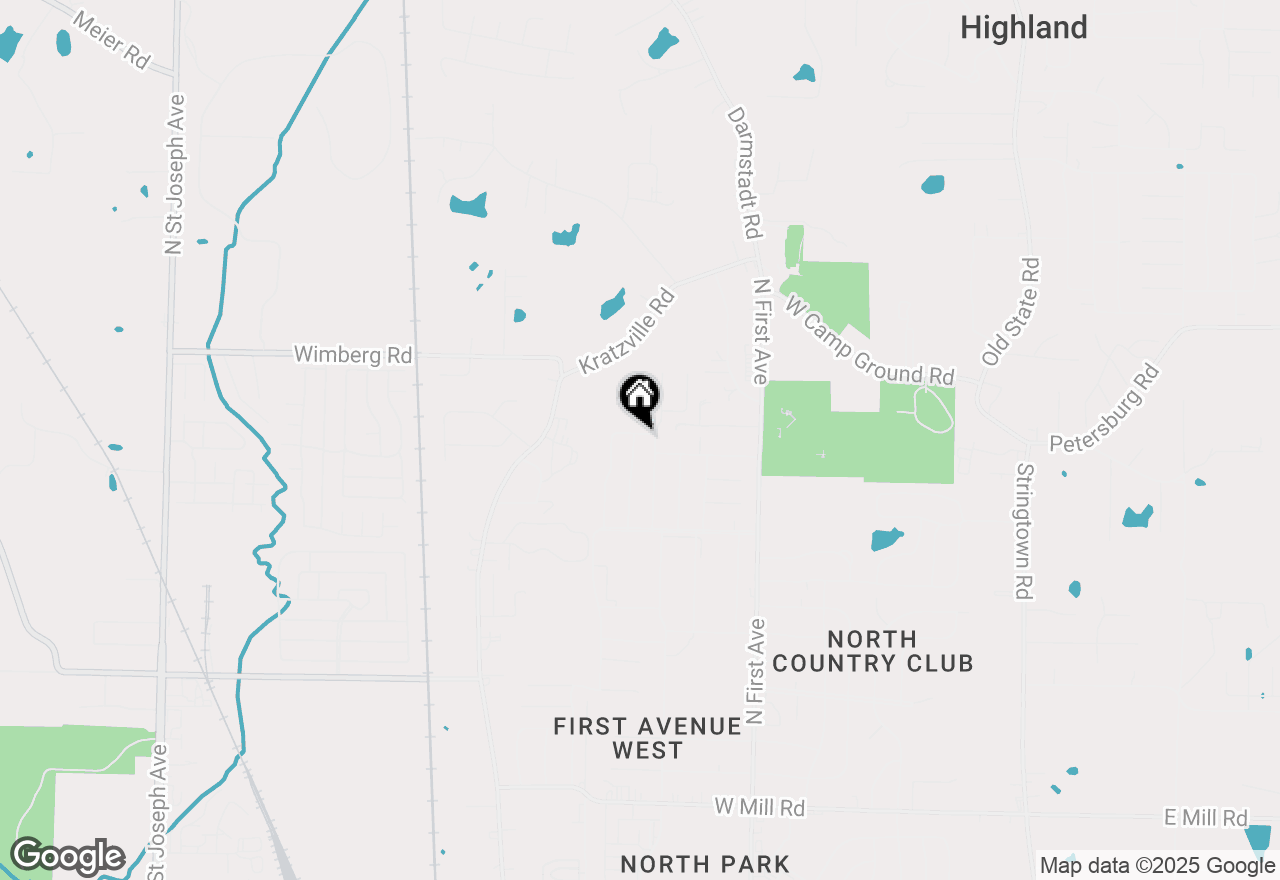 Map of 6013 Whitethorne Drive, Evansville, IN 47710