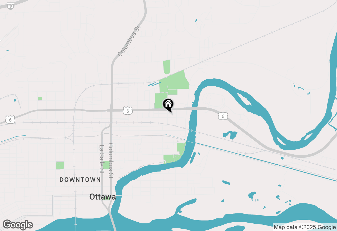Map of 702 E Joliet Street, Ottawa, IL 61350