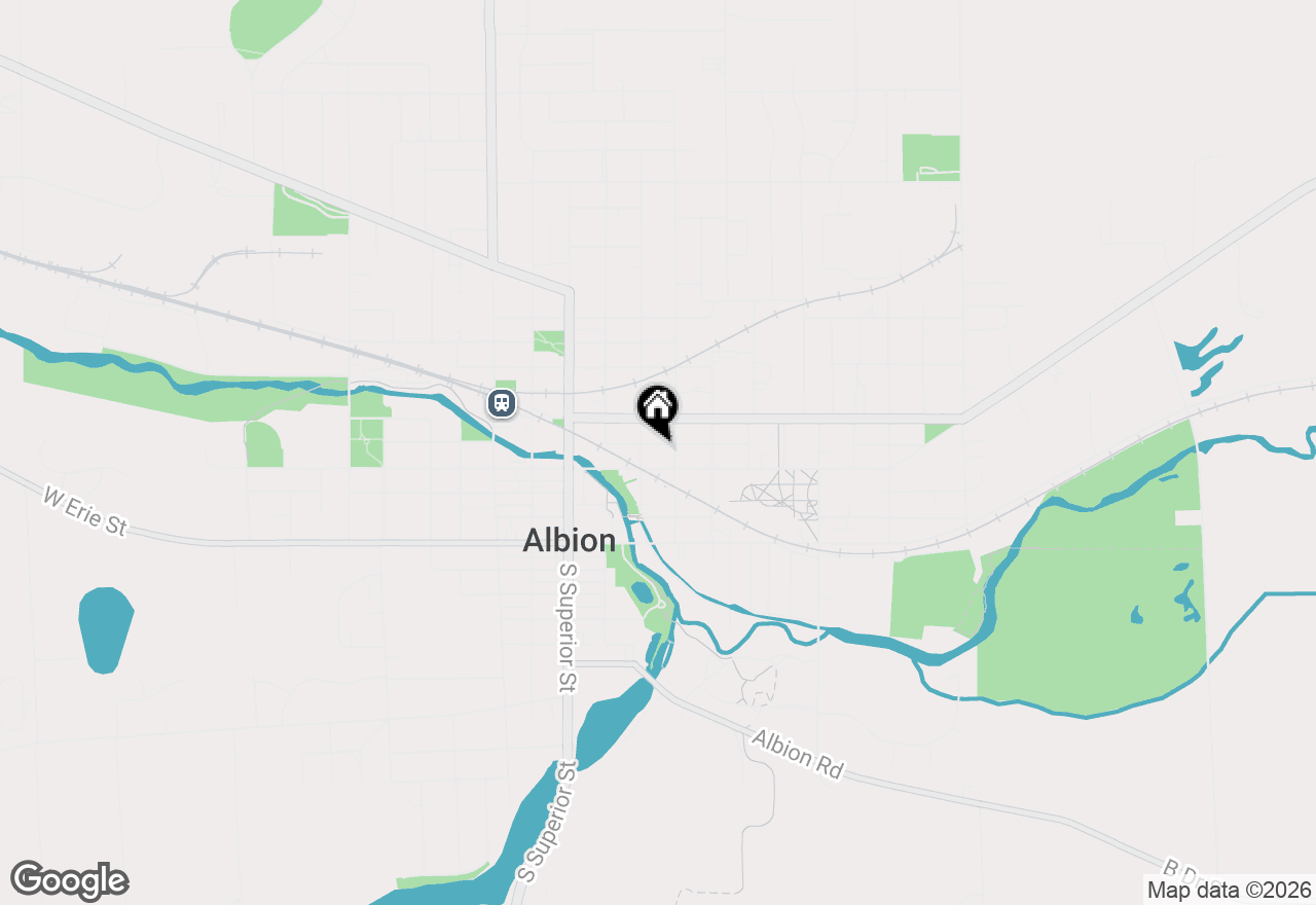 Map of 312 Perry Street, Albion, MI 49224