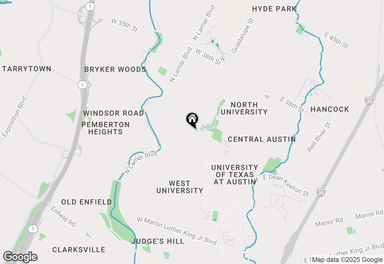 Map of 2818 Nueces St #311, Austin, TX 78705