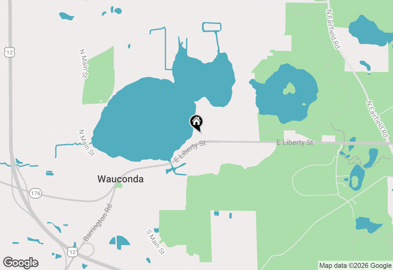 Map of 360 Promontory Lane #D, Wauconda, IL 60084