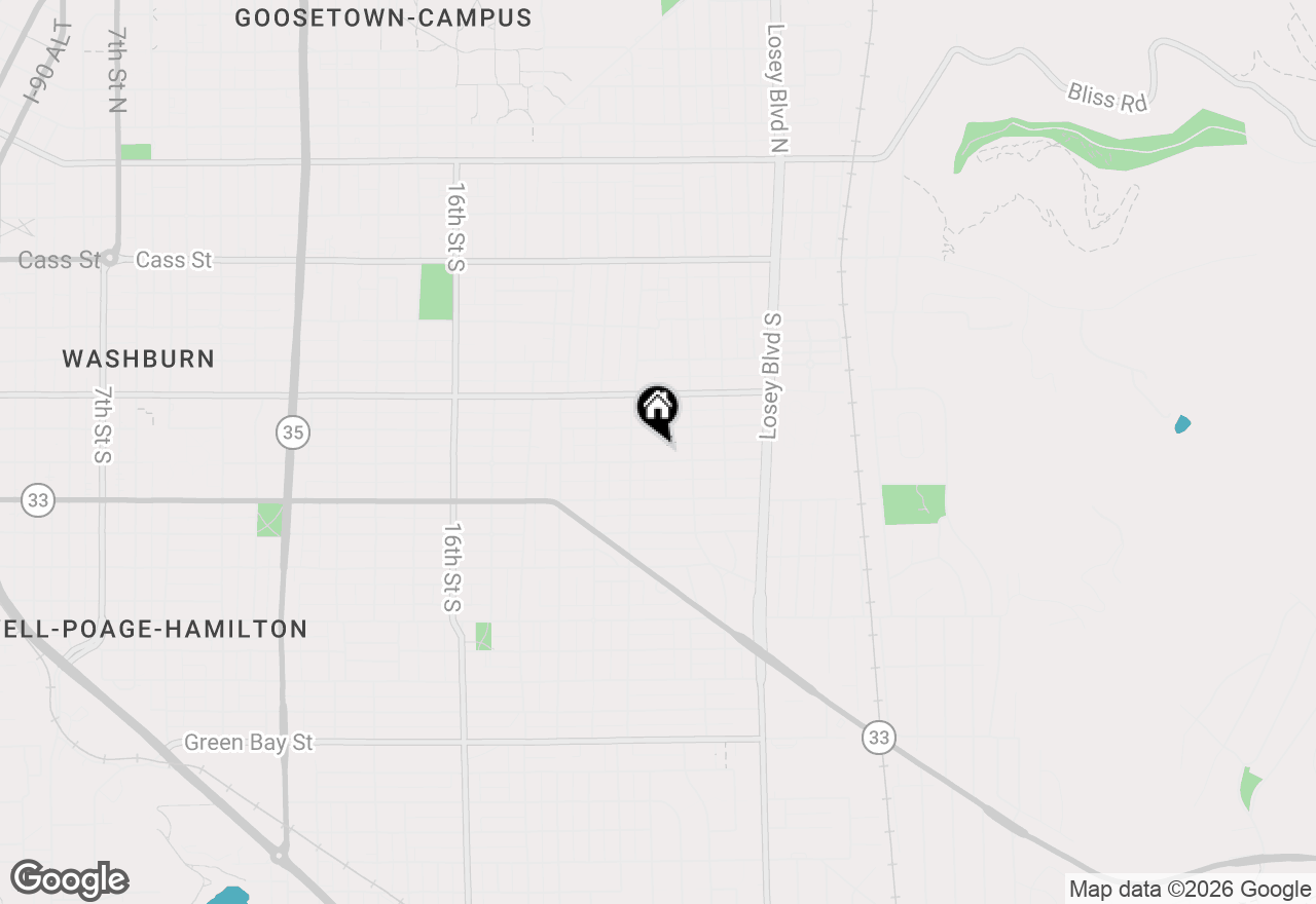 Map of 2127 Mississippi St, La Crosse, WI 54601