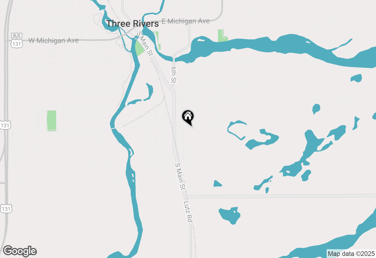 Map of 705 E Broadway Street, Three Rivers, MI 49093