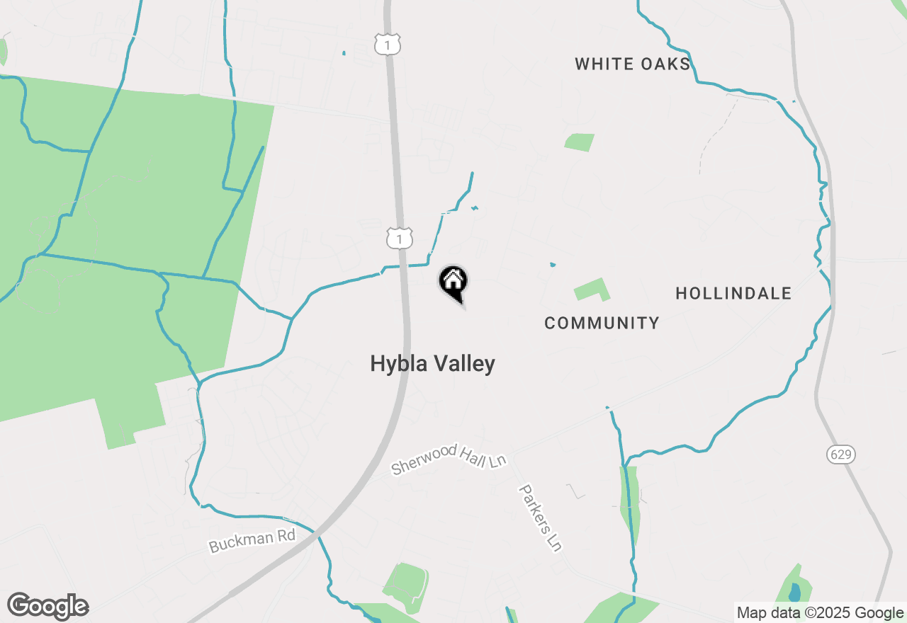 Map of 2728 Boswell Avenue, Alexandria, VA 22306