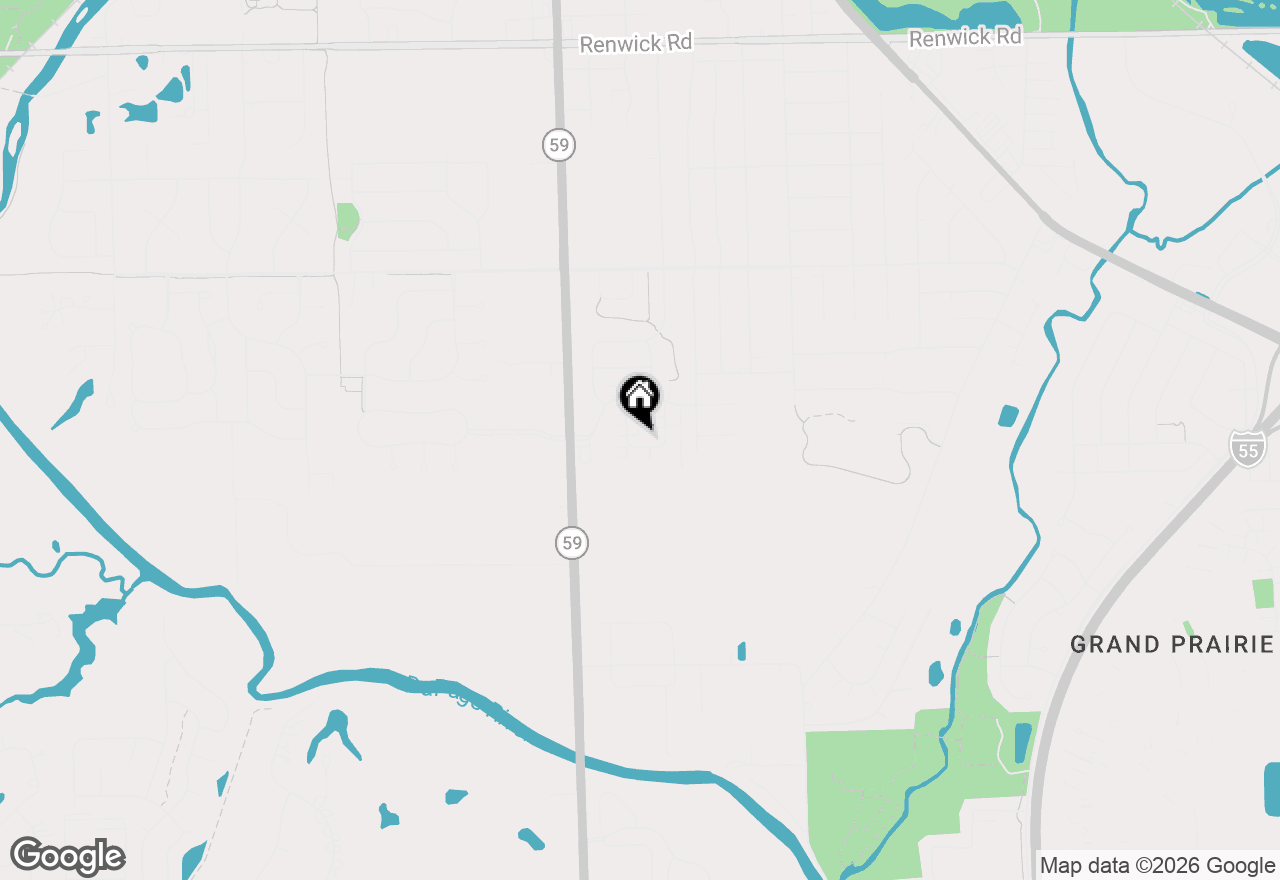 Map of 16626 S Fox Run Circle, Plainfield, IL 60586