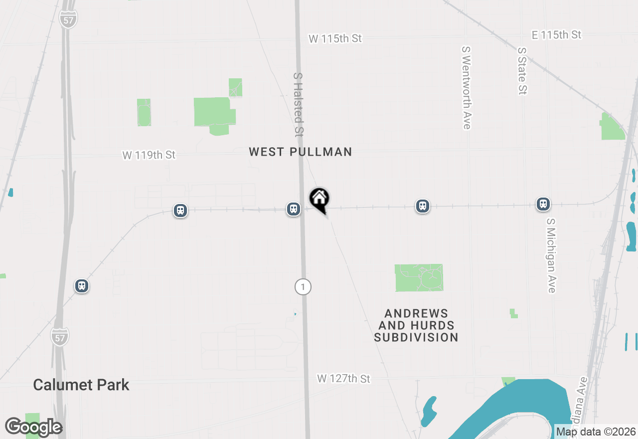 Map of 12123 S Emerald Avenue, Chicago, IL 60628