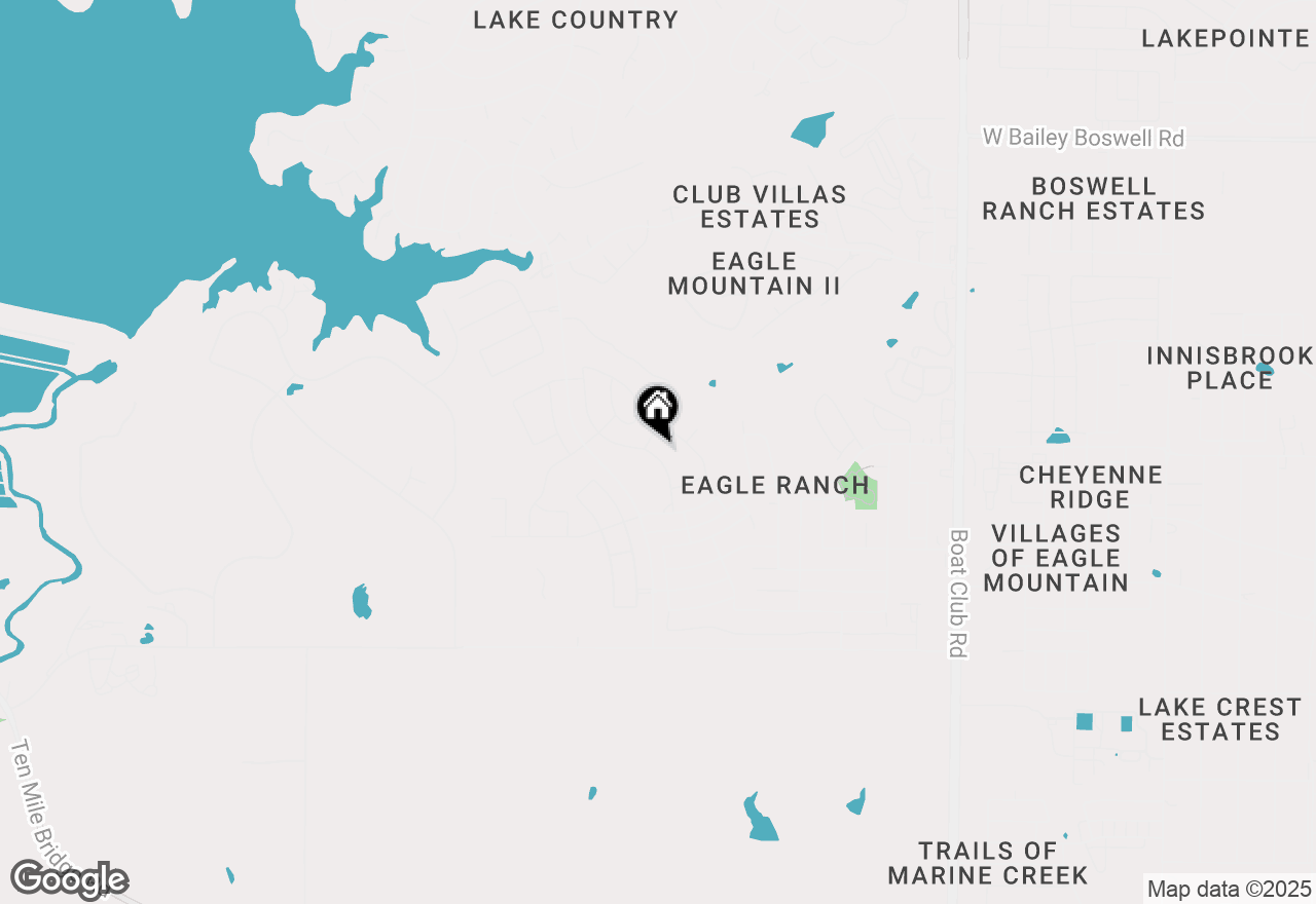 Map of 7440 Wayward Drive, Fort Worth, TX 76179