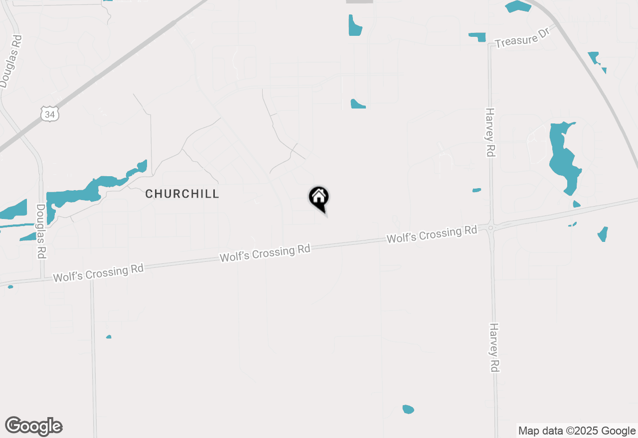 Map of 450 Majestic Lane, Oswego, IL 60543