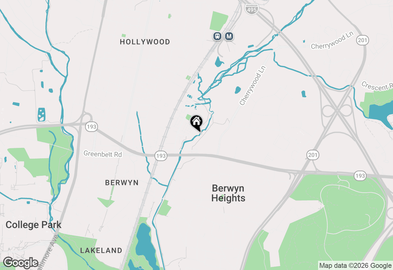 Map of 5311 Stream Bank Lane, Greenbelt, MD 20770