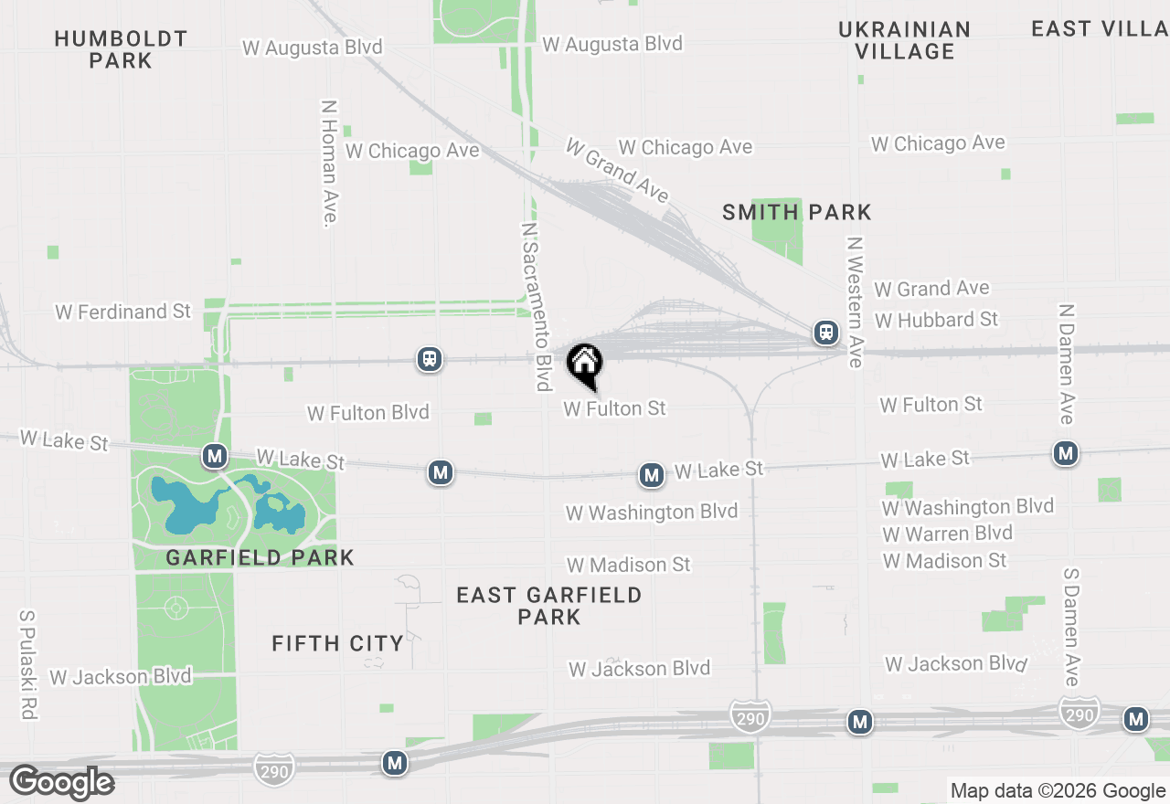 Map of 2910 W Fulton Street, Chicago, IL 60612