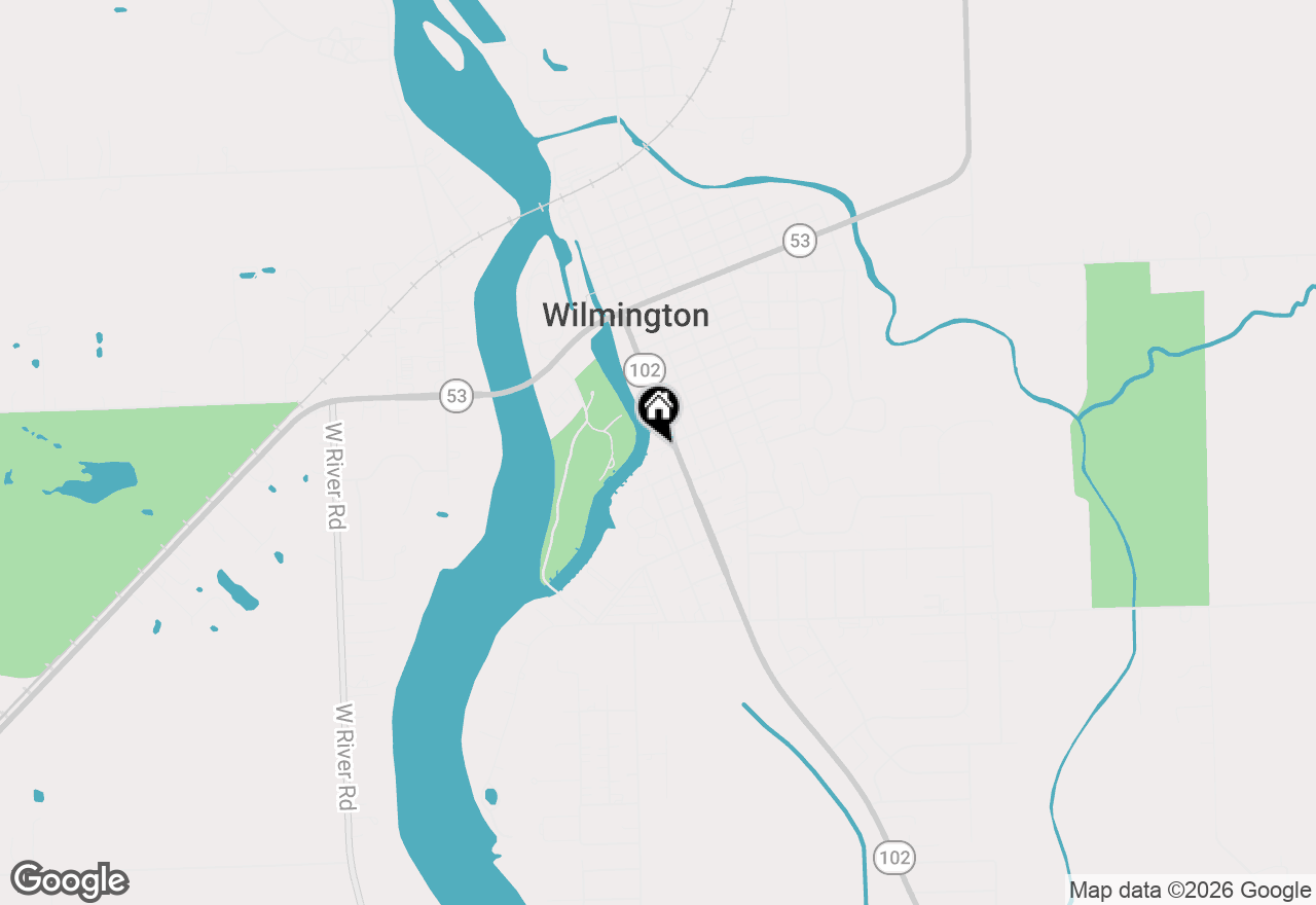 Map of 528 S Water Street, Wilmington, IL 60481