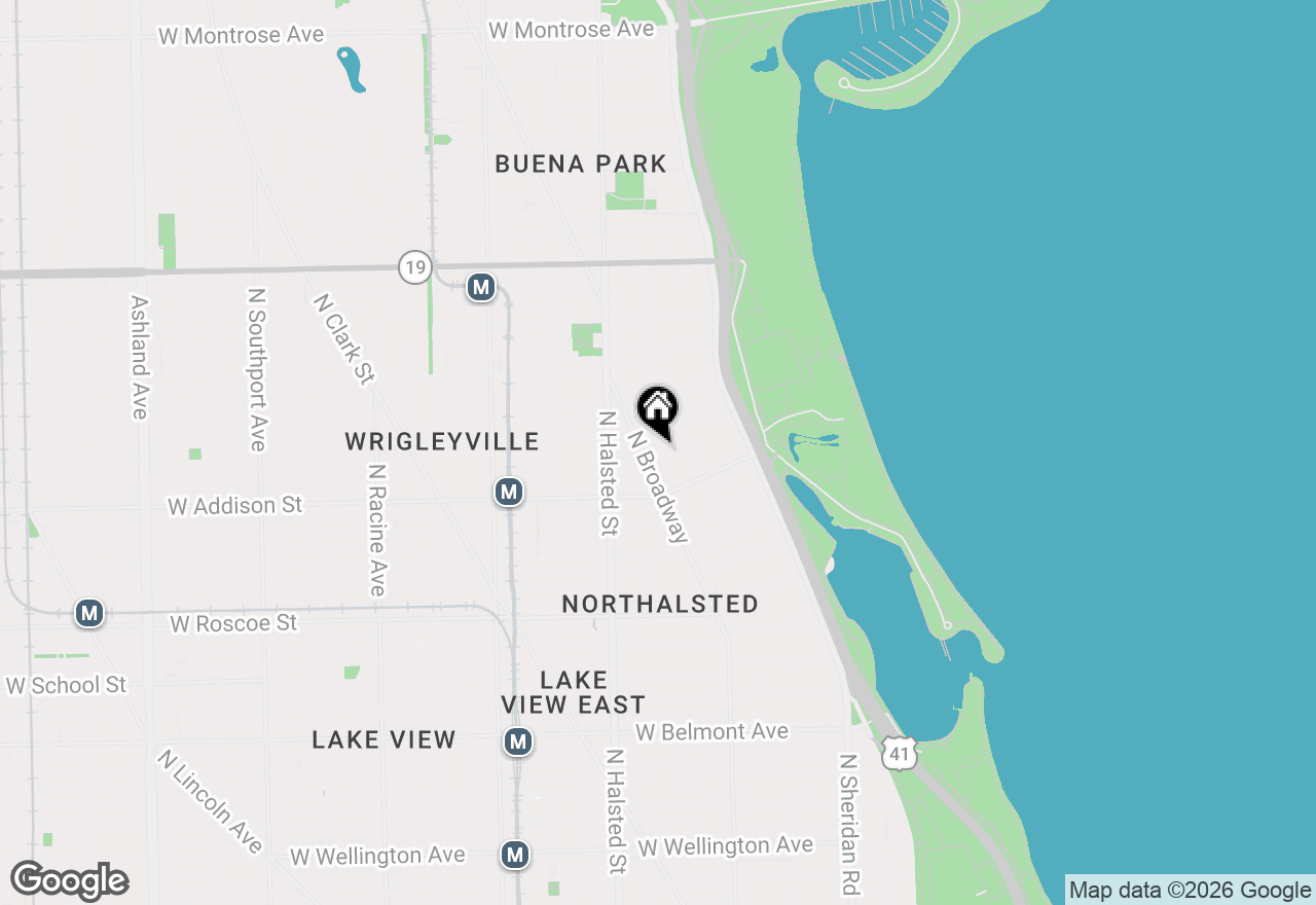 Map of 630 W Patterson Avenue #G, Chicago, IL 60613