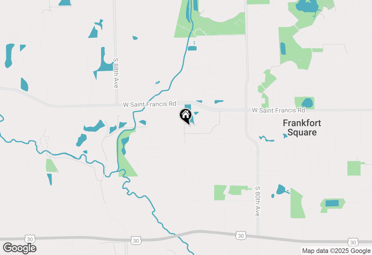 Map of 8338 W Chestnut Ct #8338, Frankfort, IL 60423