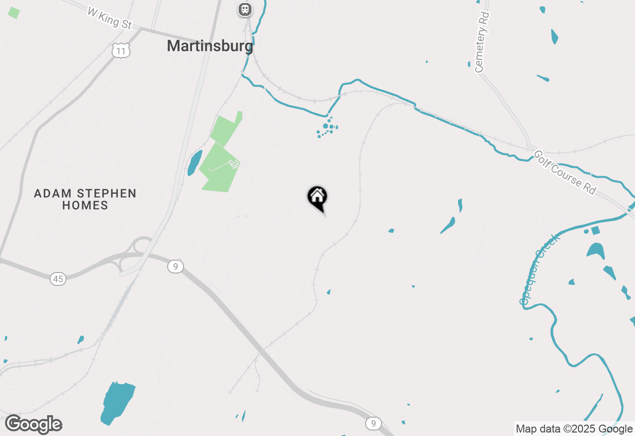 Map of 1424 Prentiss Point Parkway, Martinsburg, WV 25401
