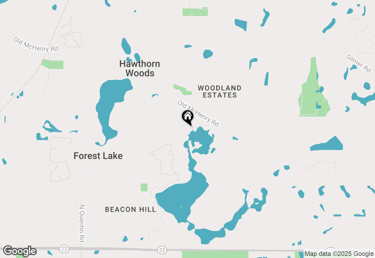 Map of 20979 W Preserve Drive, Kildeer, IL 60047