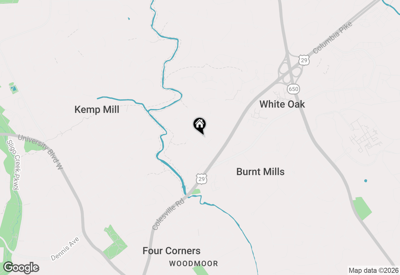 Map of 11006 Childs Street, Silver Spring, MD 20901