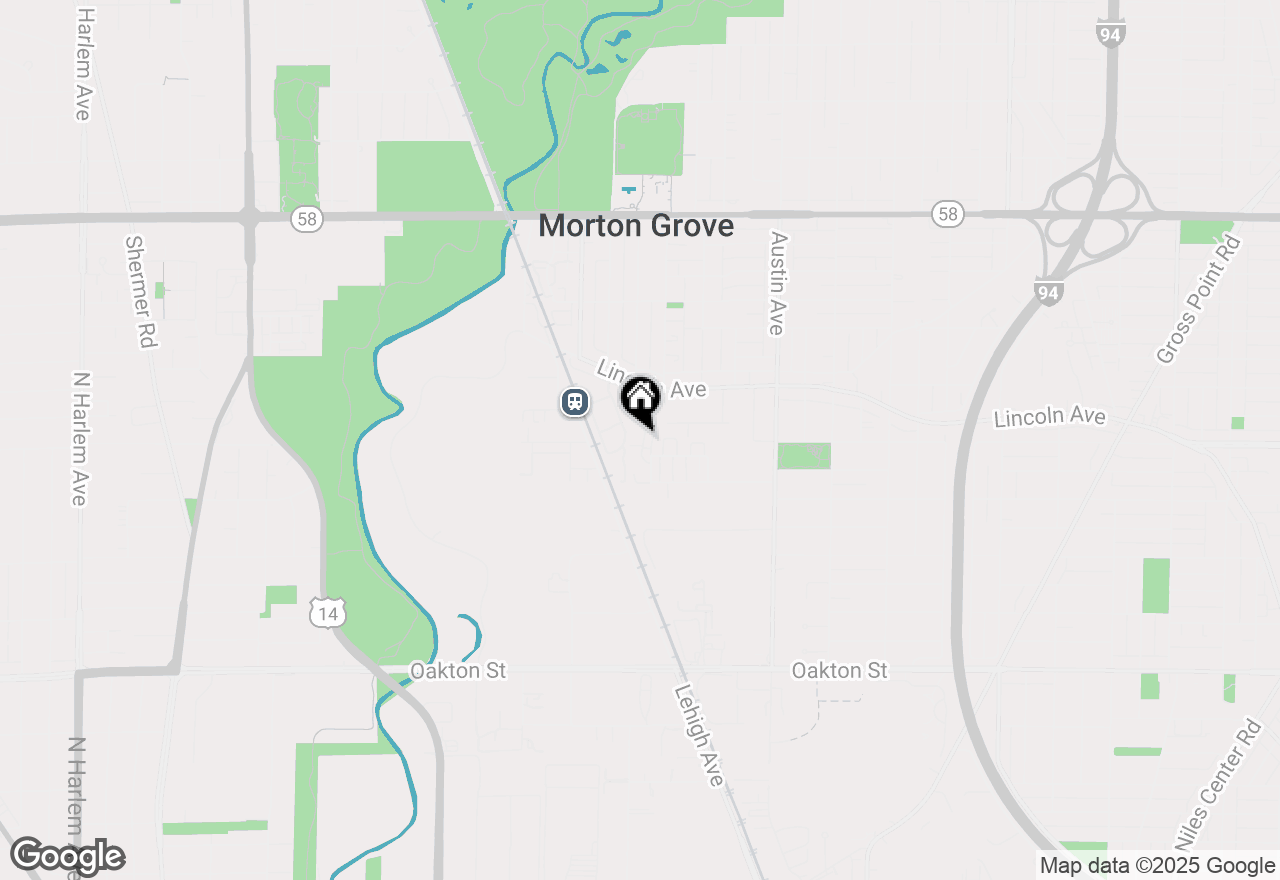 Map of 304 Concord Court, Morton Grove, IL 60053