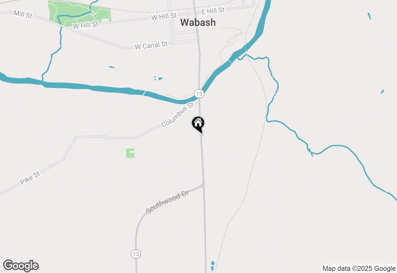 Map of 1400 S Wabash Street, Wabash, IN 46992