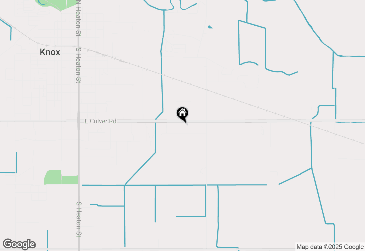 Map of 1204 E Culver Road, Knox, IN 46534