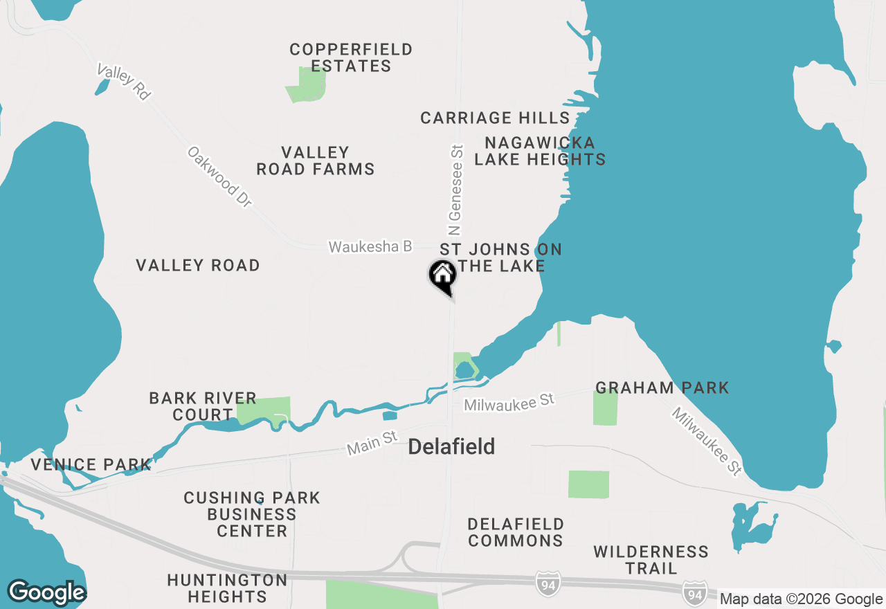 Map of 545 Wisconsin Ave, Delafield, WI 53018
