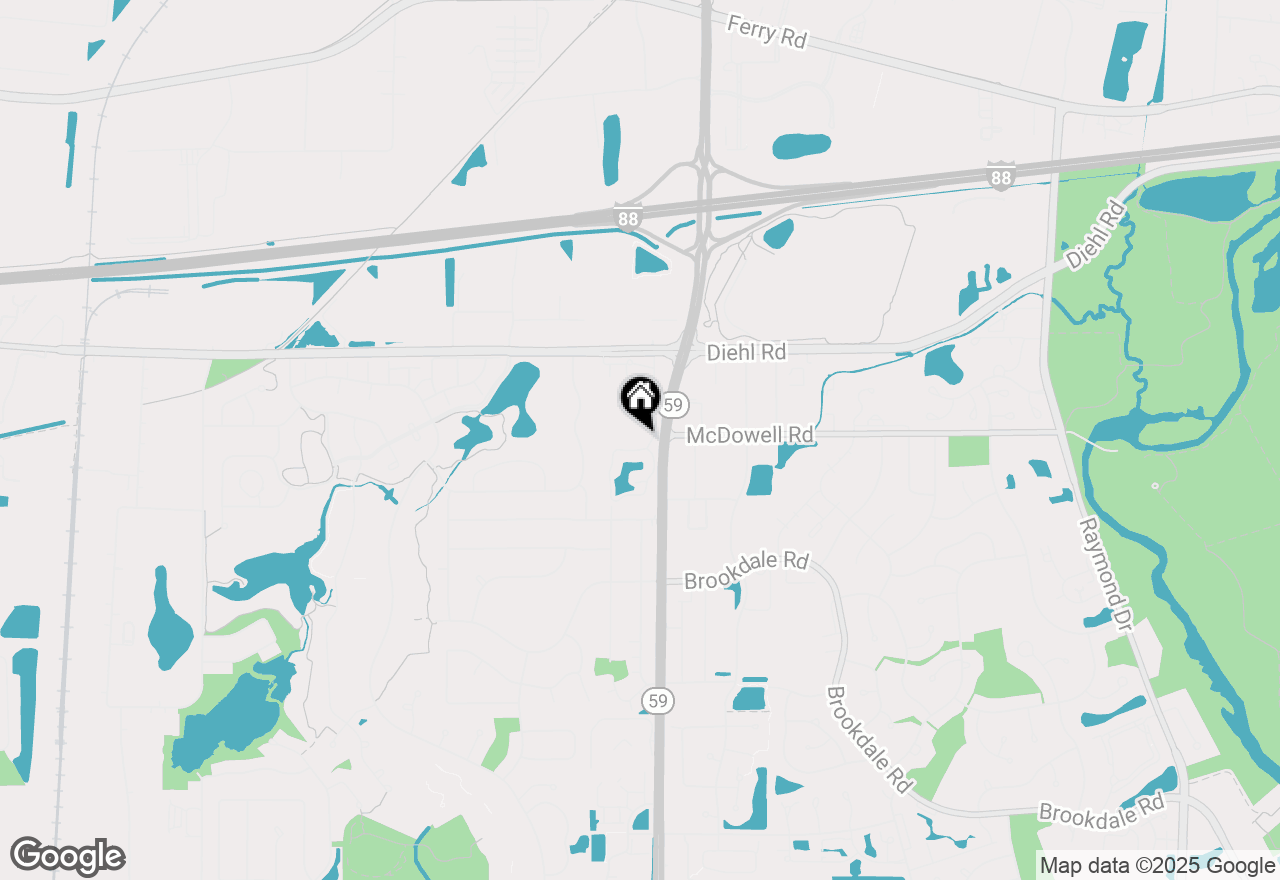 Map of 5s040 Pebblewood Lane #E508, Naperville, IL 60563