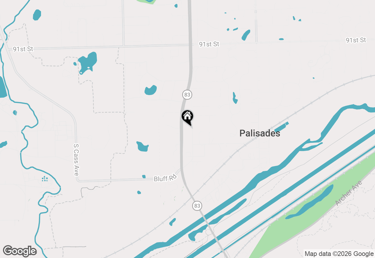 Map of 11s104 Jackson Street, Burr Ridge, IL 60527