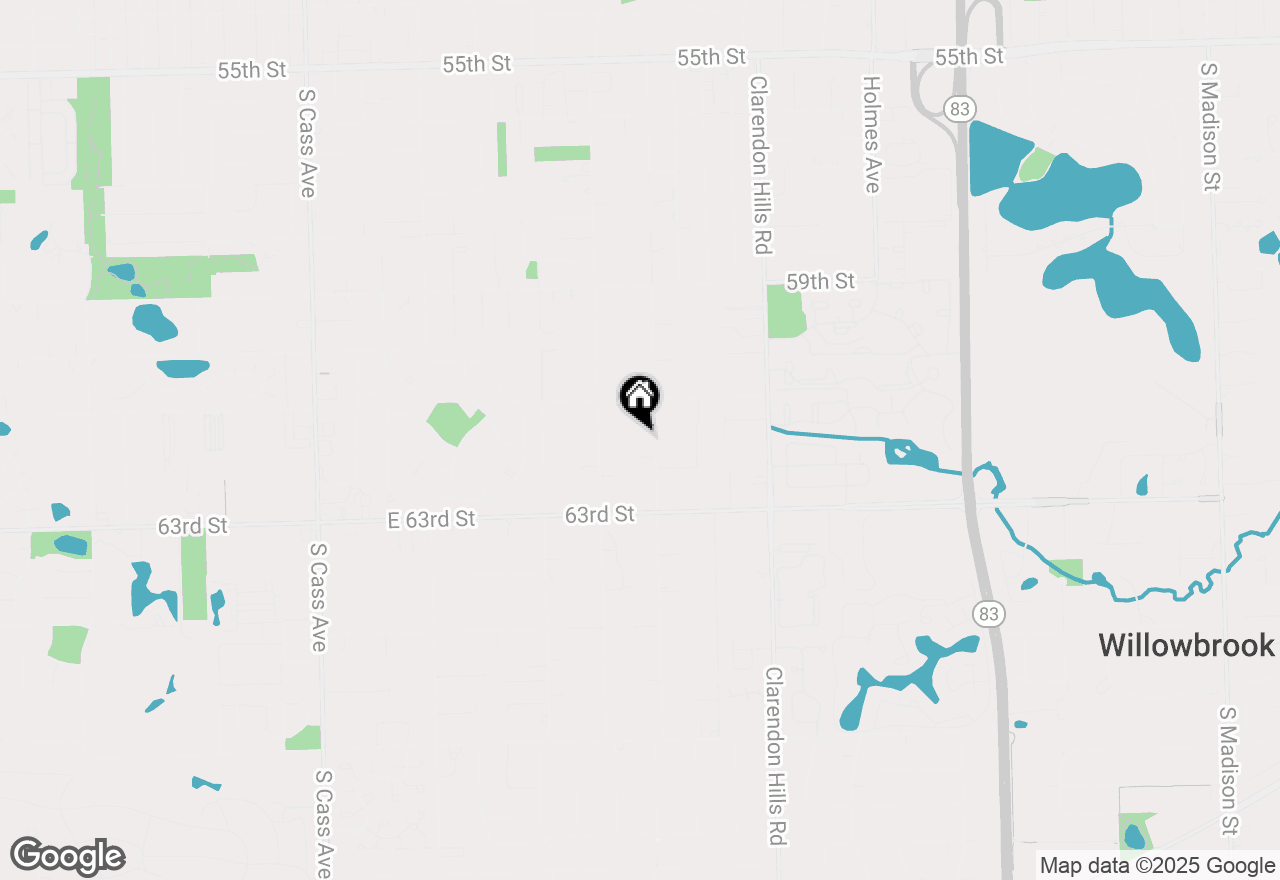 Map of 6136 Bentley Avenue, Willowbrook, IL 60527
