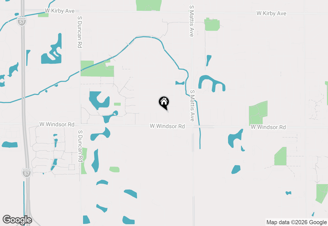 Map of 2113 Sumac Drive, Champaign, IL 61821