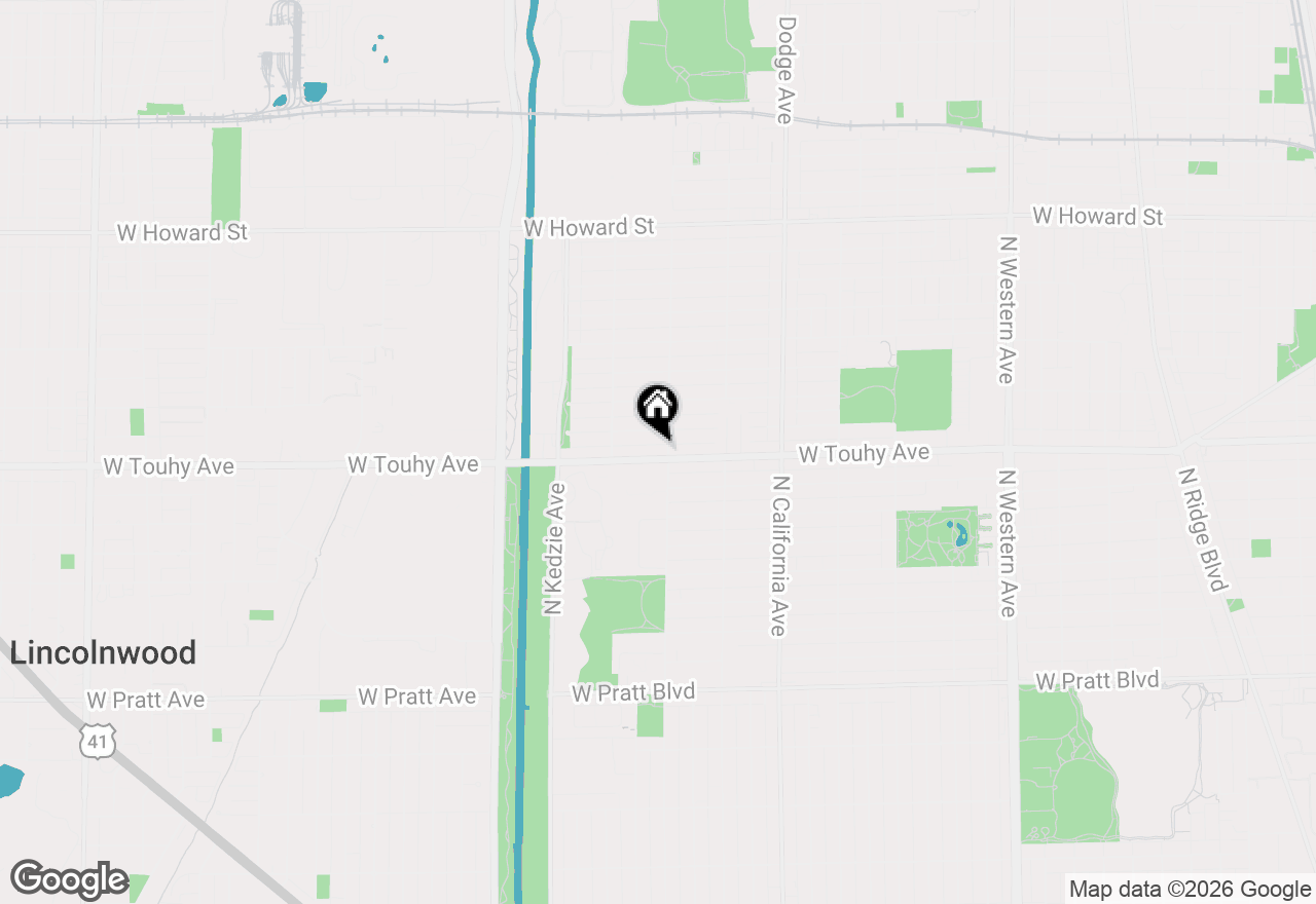 Map of 3006 W Touhy Avenue, Chicago, IL 60645
