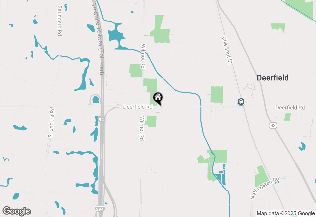 Map of 1445 Deerfield Road, Deerfield, IL 60015