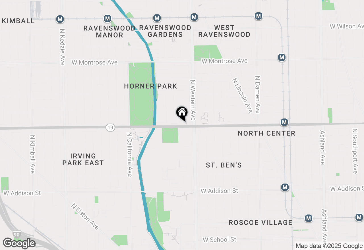 Map of 2444 W Irving Park Road #3E, Chicago, IL 60618