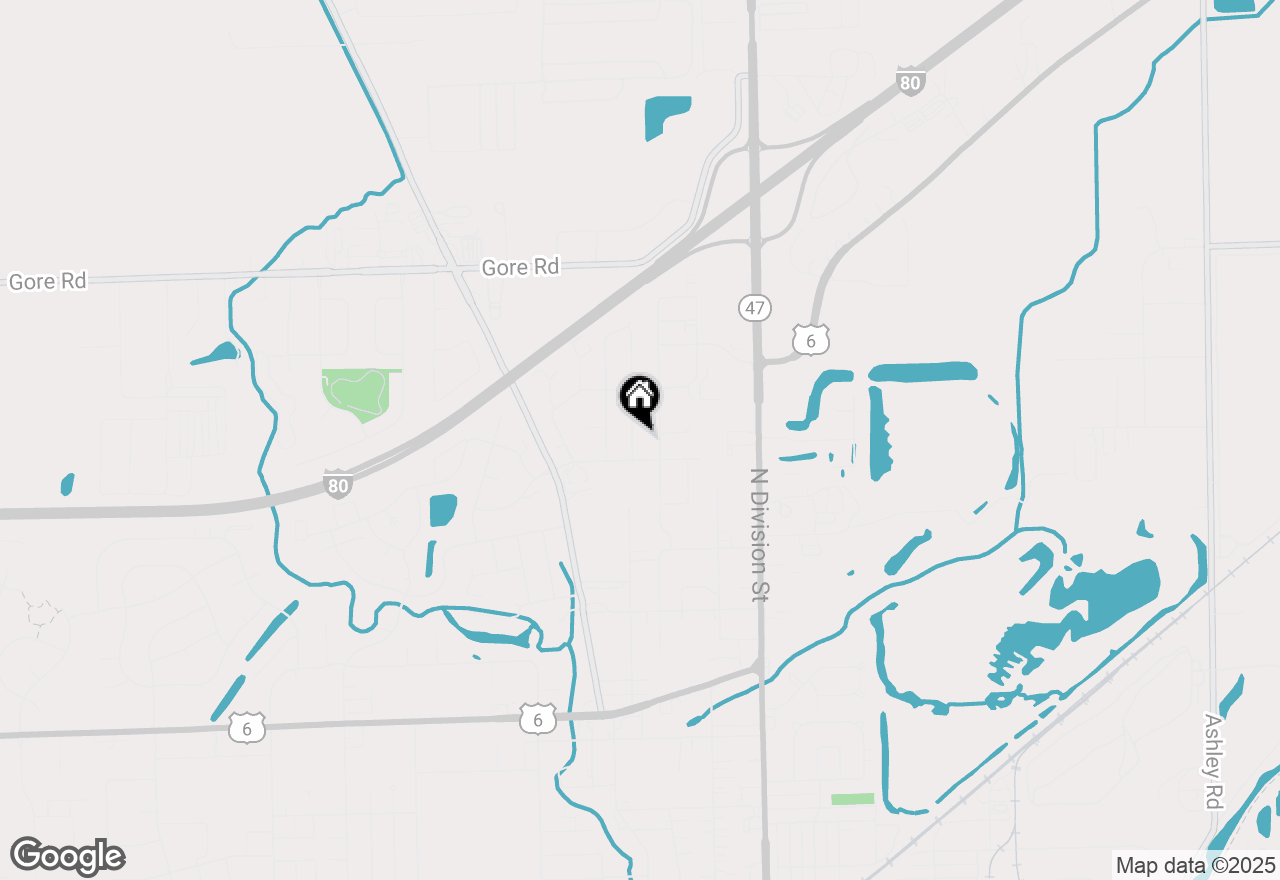 Map of 2299 Parklake Drive, Morris, IL 60450