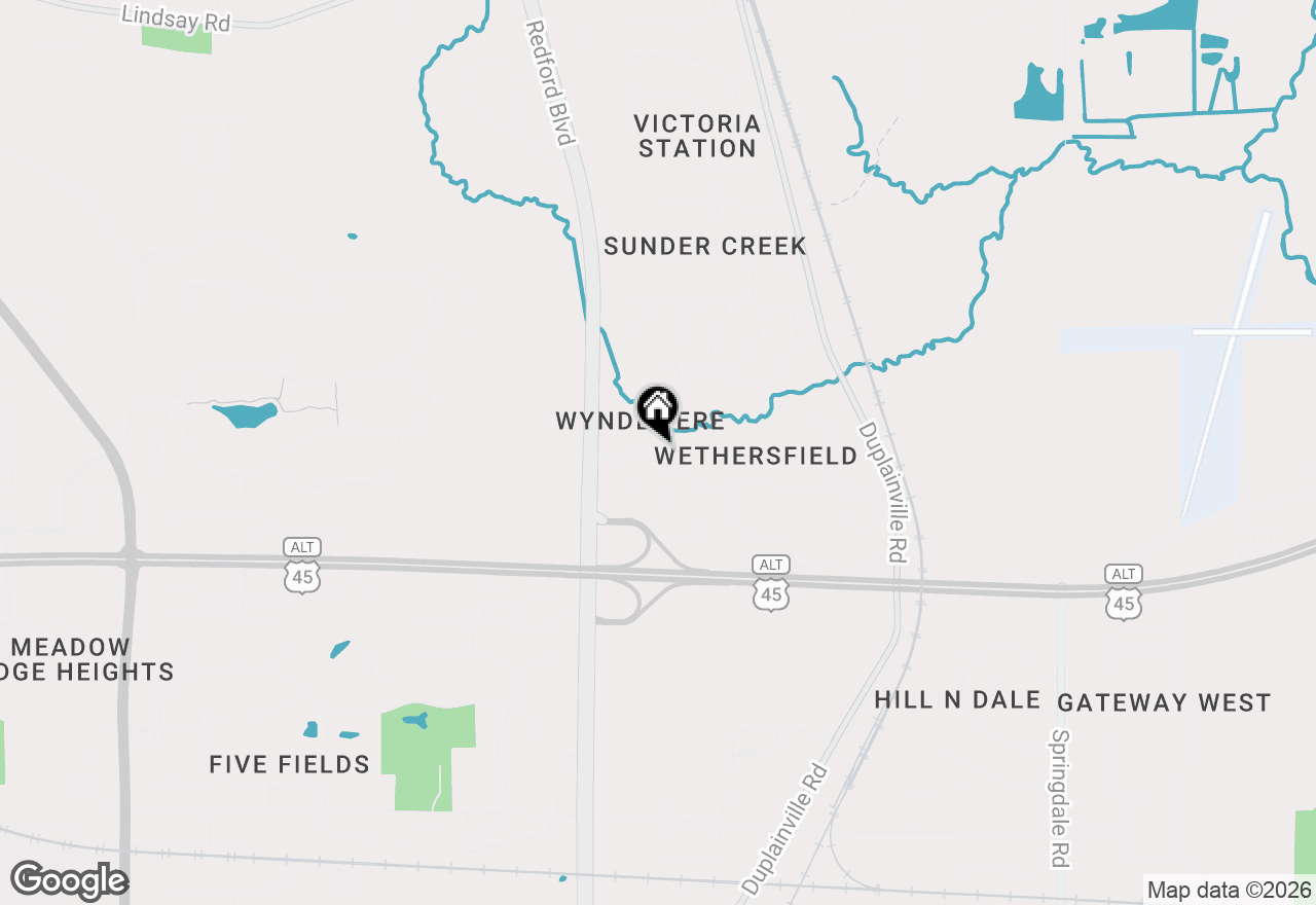 Map of N37W22910 Wyndemere Dr, Pewaukee, WI 53072