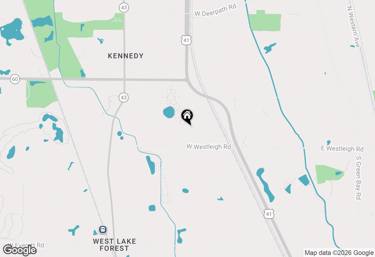 Map of 315 Stable Lane, Lake Forest, IL 60045