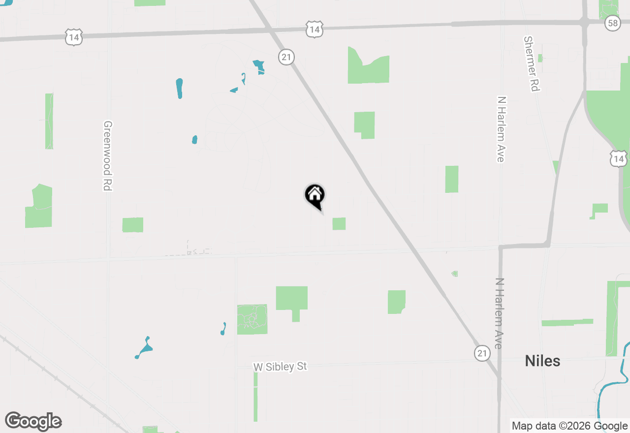 Map of 8114 N Merrill Street, Niles, IL 60714