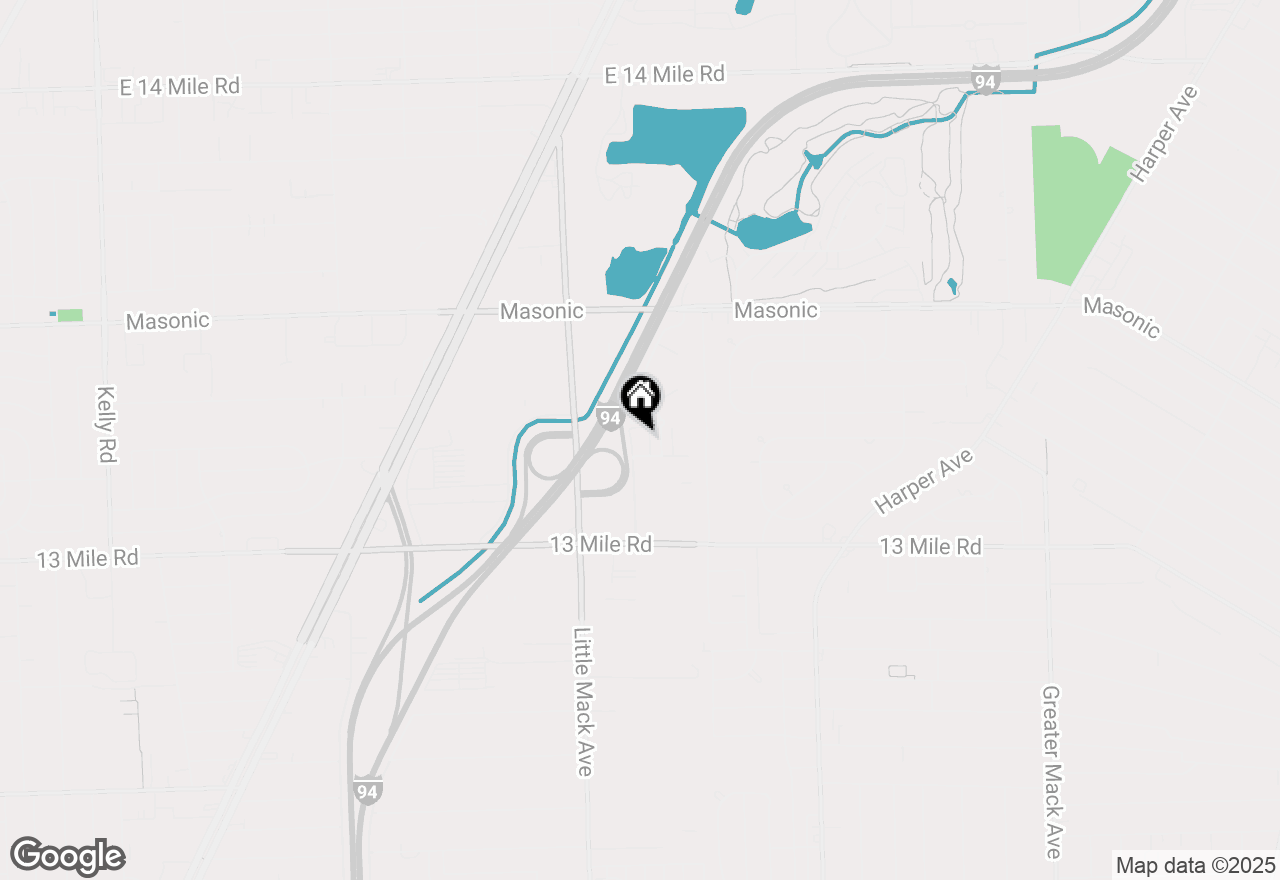 Map of 20887 Flora Street, Roseville, MI 48066