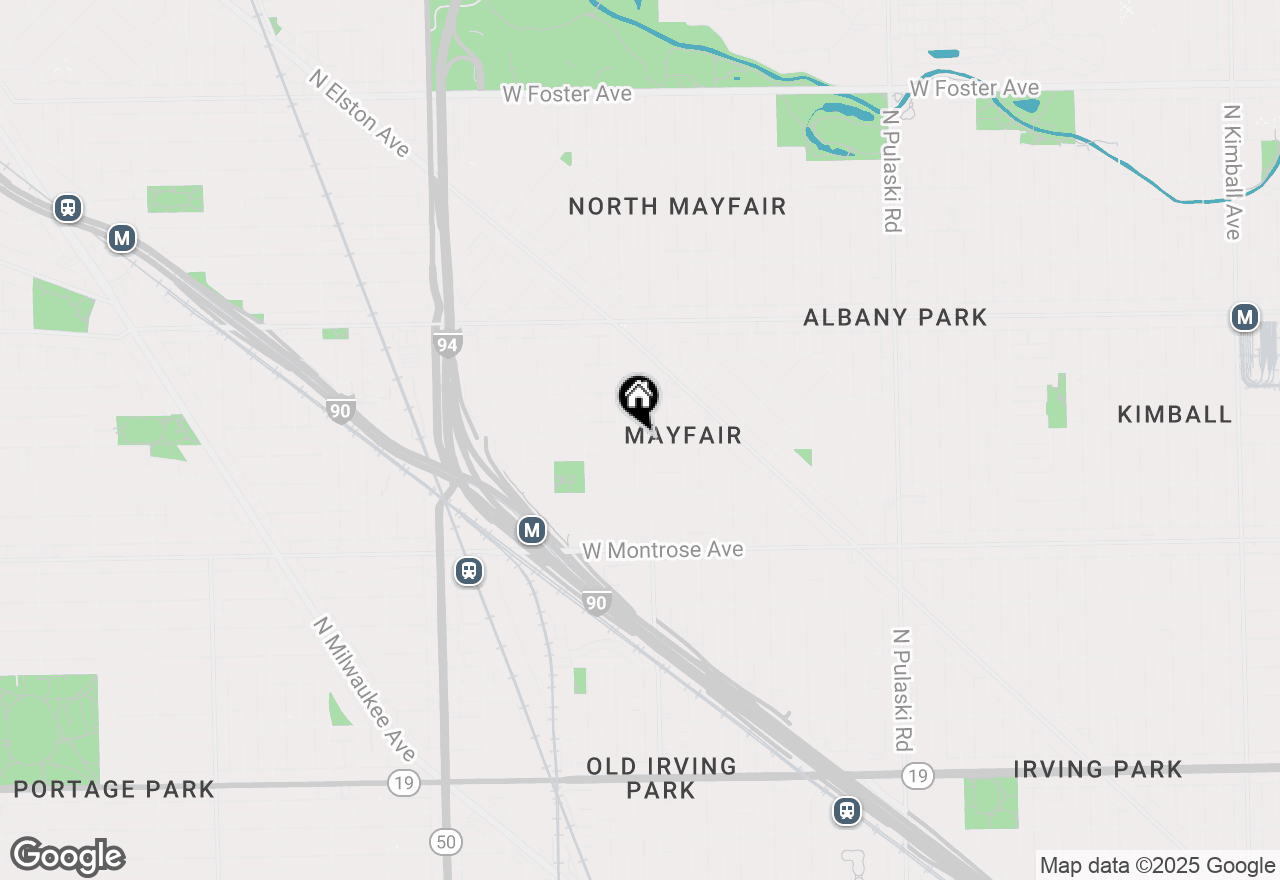 Map of 4411 W Wilson Avenue #1, Chicago, IL 60630