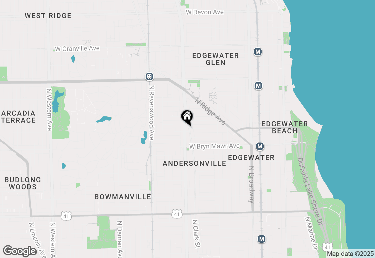 Map of 5666 N Clark Street, Chicago, IL 60660