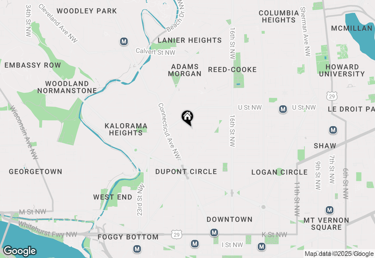 Map of 1811 19th Street Nw #2, Washington, DC 20009
