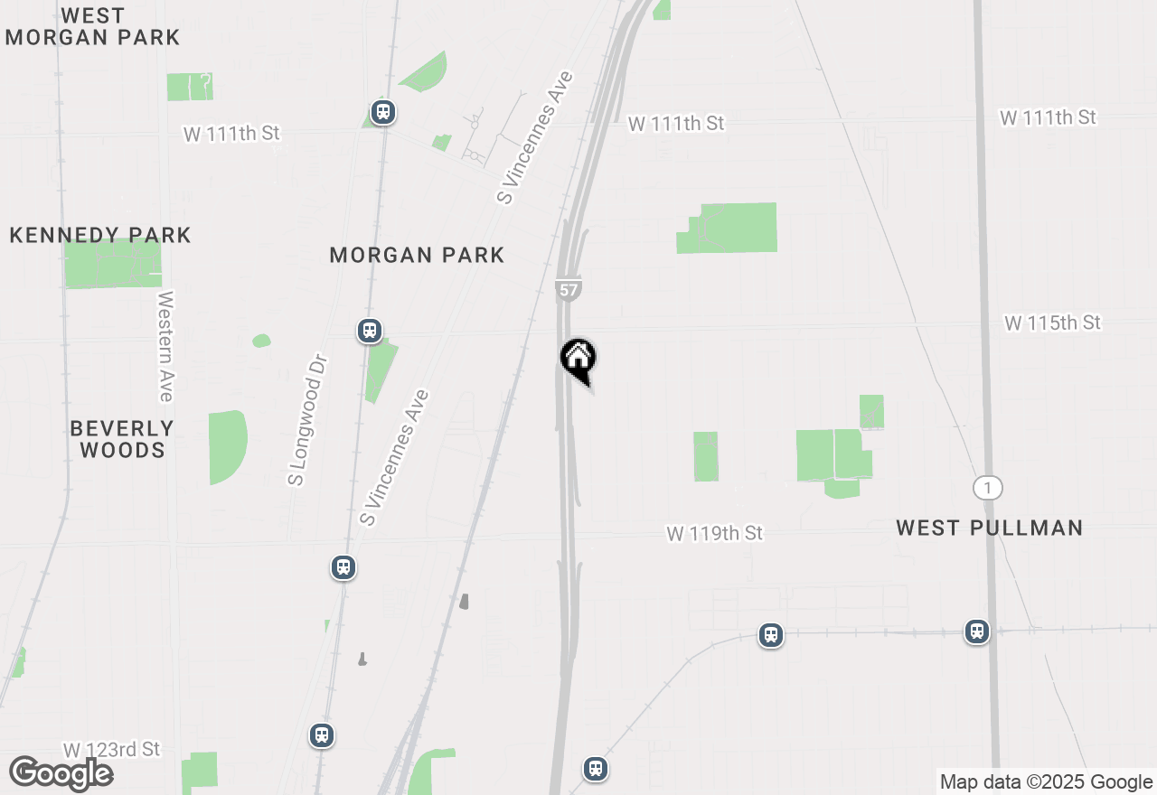 Map of 11625 S Ashland Avenue, Chicago, IL 60643