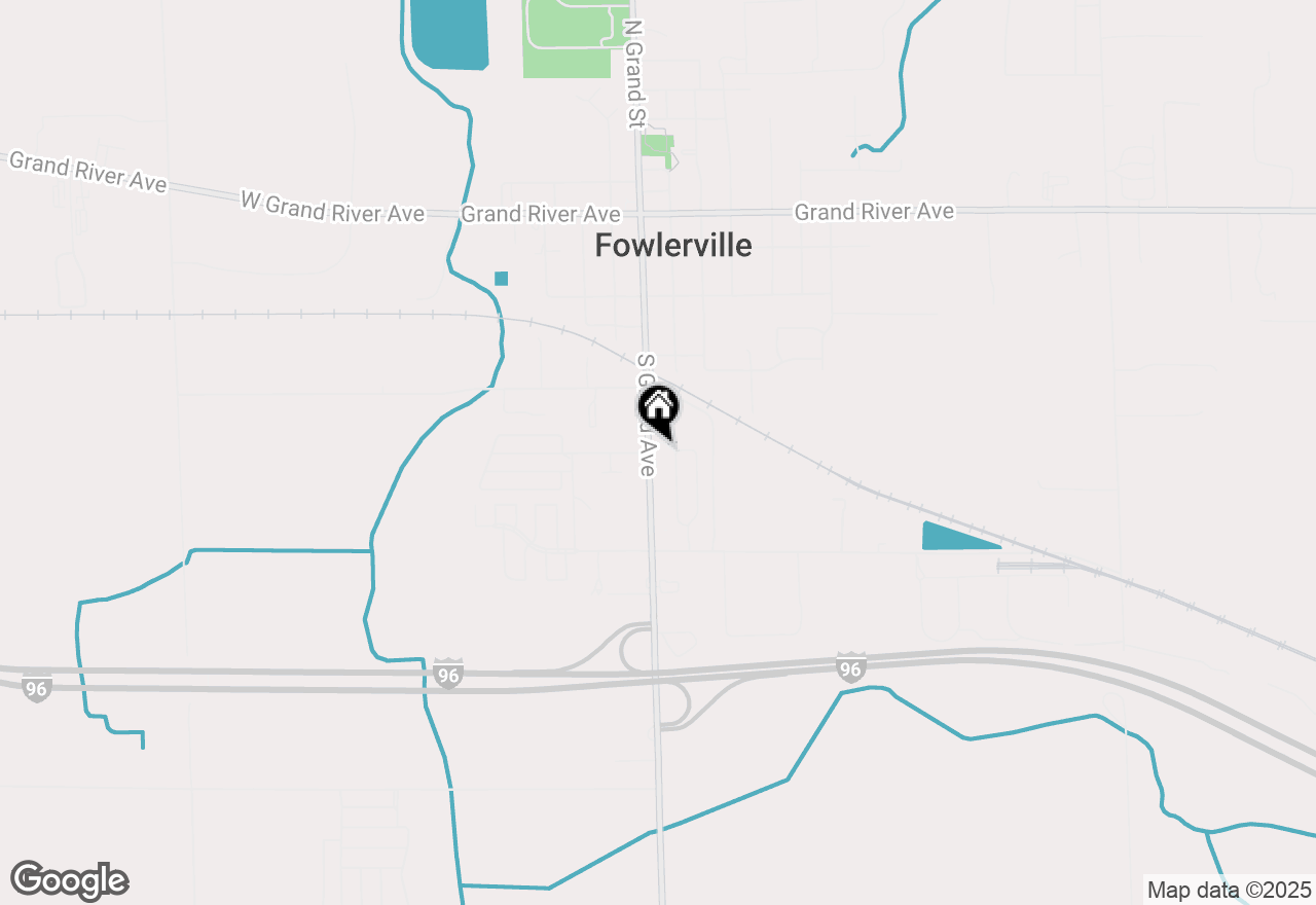 Map of 705 & 709 S Grand Avenue, Fowlerville, MI 48836