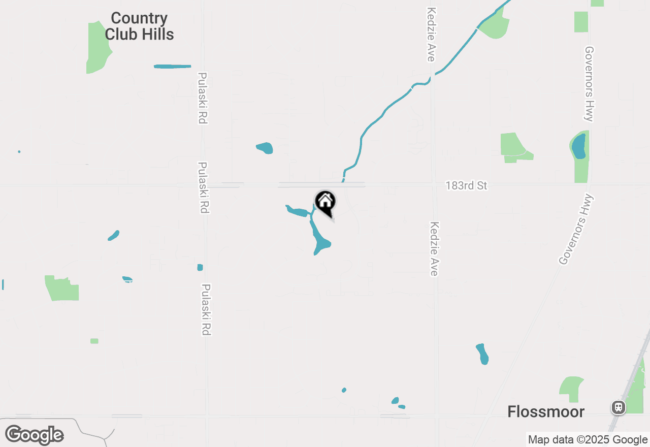Map of 3504 Lakeview Drive #302, Hazel Crest, IL 60429