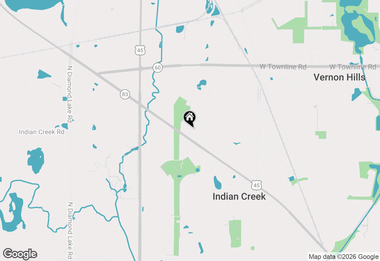 Map of 911 Ann Arbor Lane #911, Vernon Hills, IL 60061