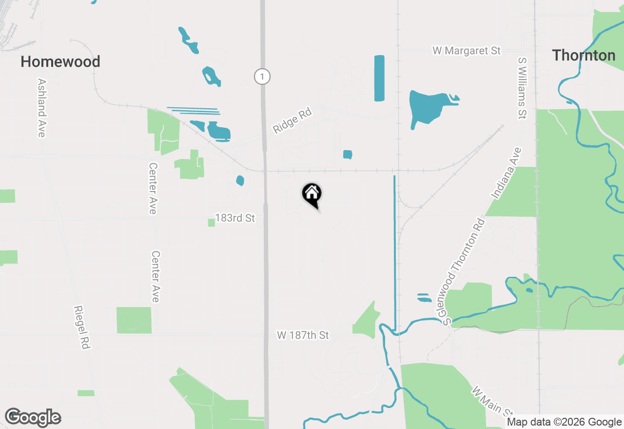 Map of 831 W Arquilla Drive, Glenwood, IL 60425