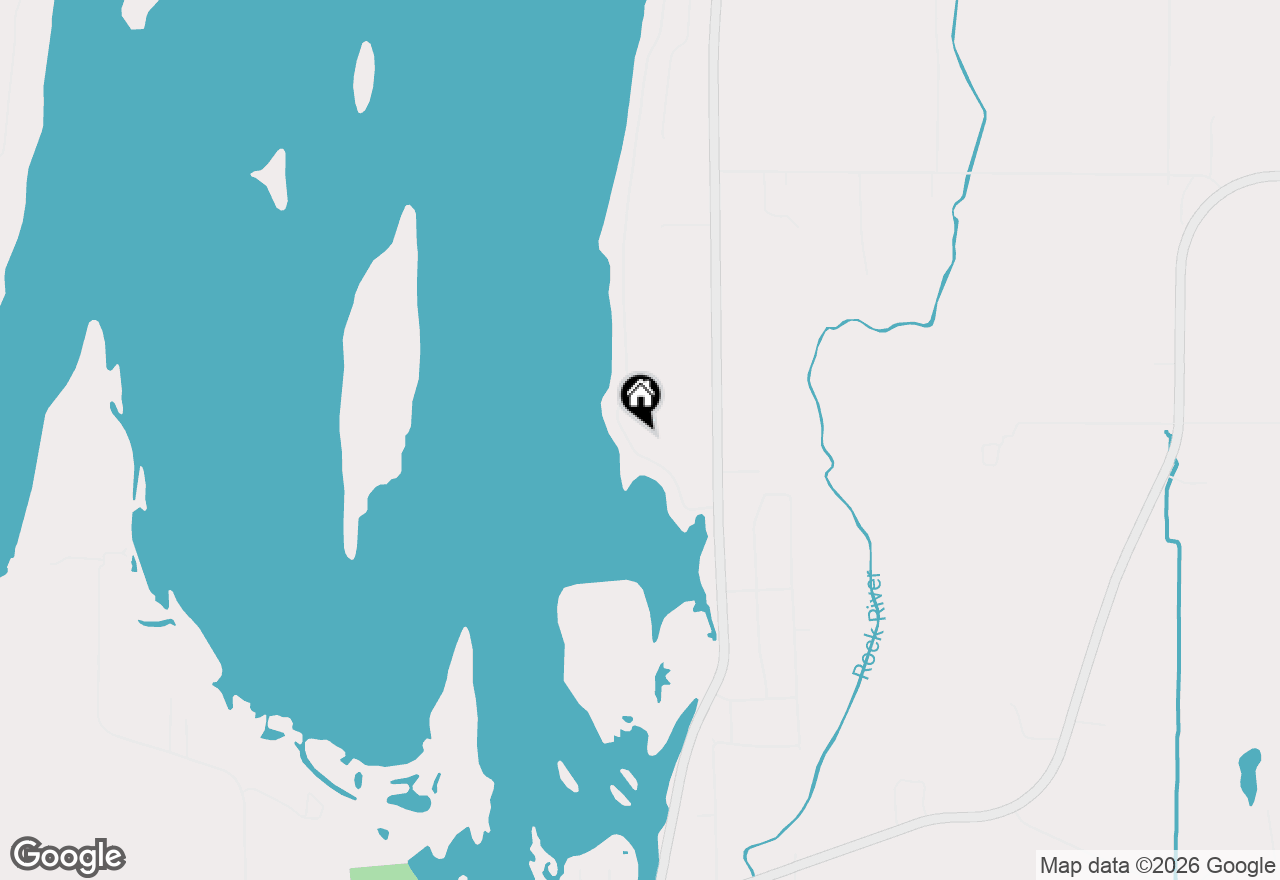 Map of N4690 Lake Dr, Hustisford, WI 53034