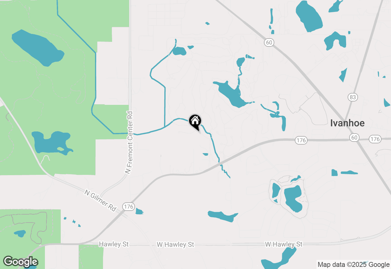 Map of 28629 N Sky Crest Drive, Ivanhoe, IL 60060