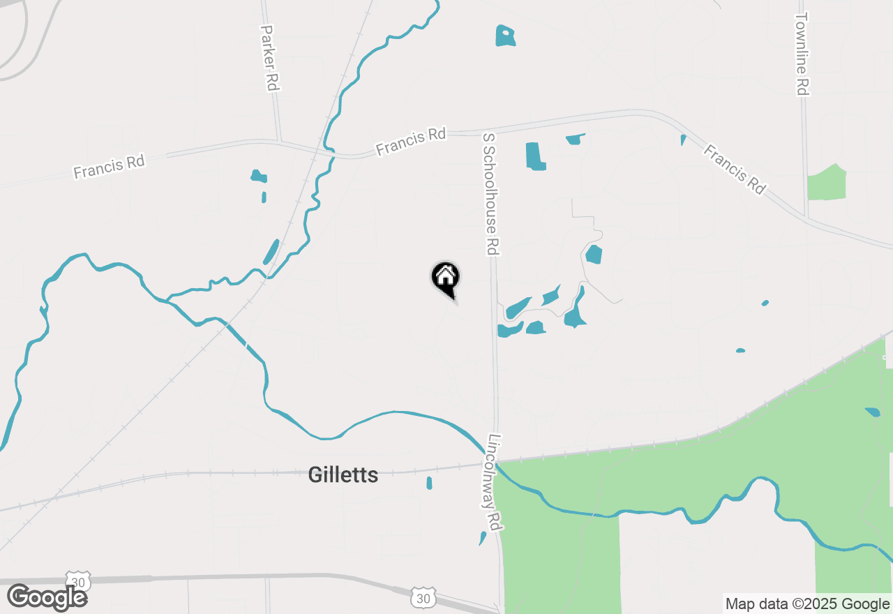 Map of 821 Chatfield Road, New Lenox, IL 60451