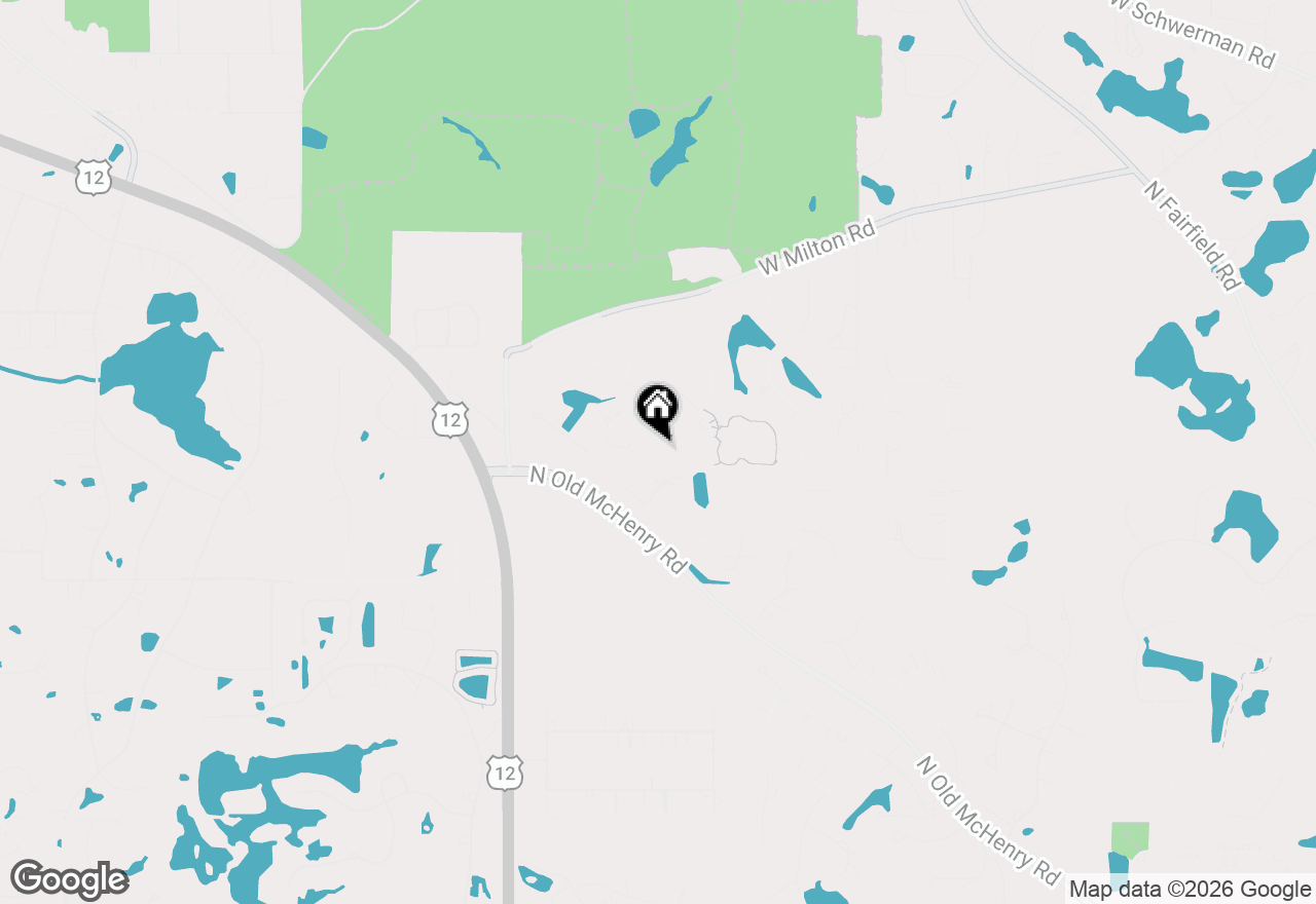 Map of (Address confidential), Hawthorn Woods, Illinois 60047
